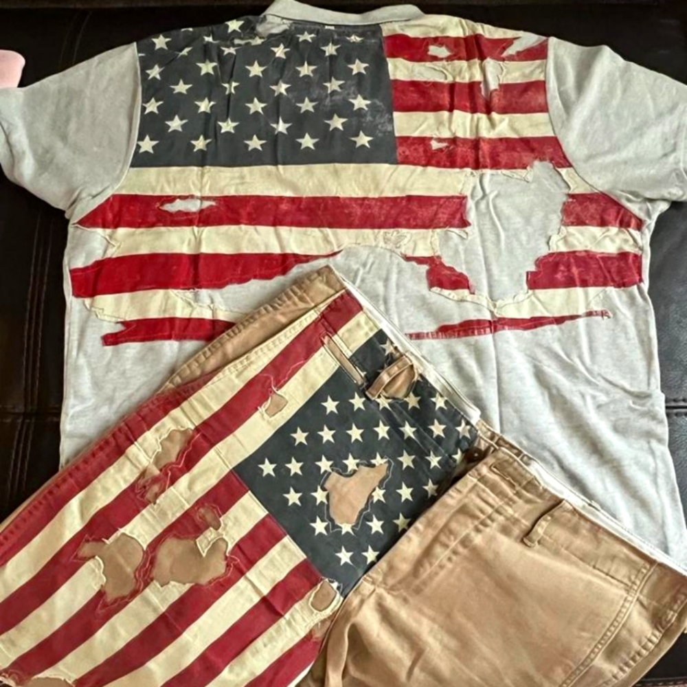 Ralph Lauren Denim Supply POLO XL and Shorts 38